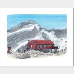 Mueller Hut V2 Posters and Art